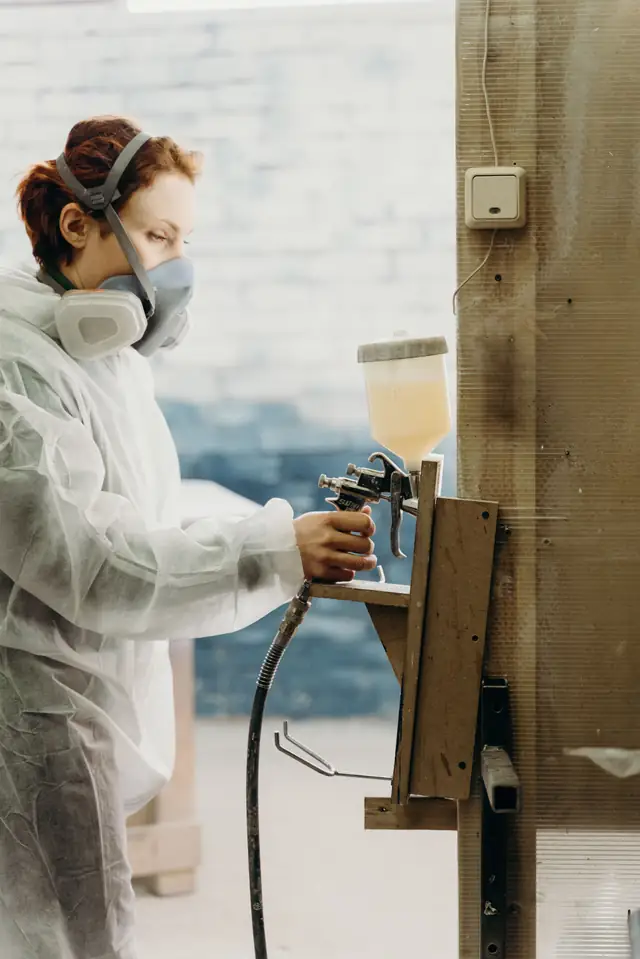 Airless spray painting application project